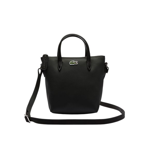 L.12.12 Concept Mini Petit Pique Canvas Zip Tote Crossbody Bag, :O - Picture 1 of 7